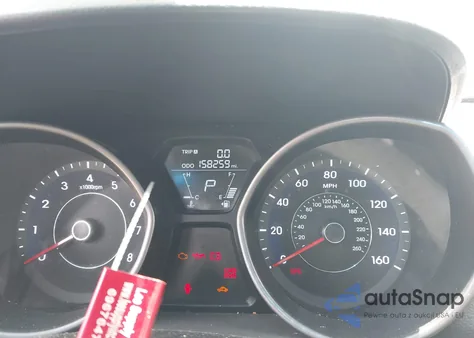 2013 Hyundai Elantra Limited из США, поврежденный, VIN 5NPDH4AEXDH232559